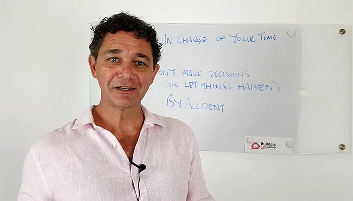 Tradie Mistake Number 2: Not Being In Charge Of Your Time
